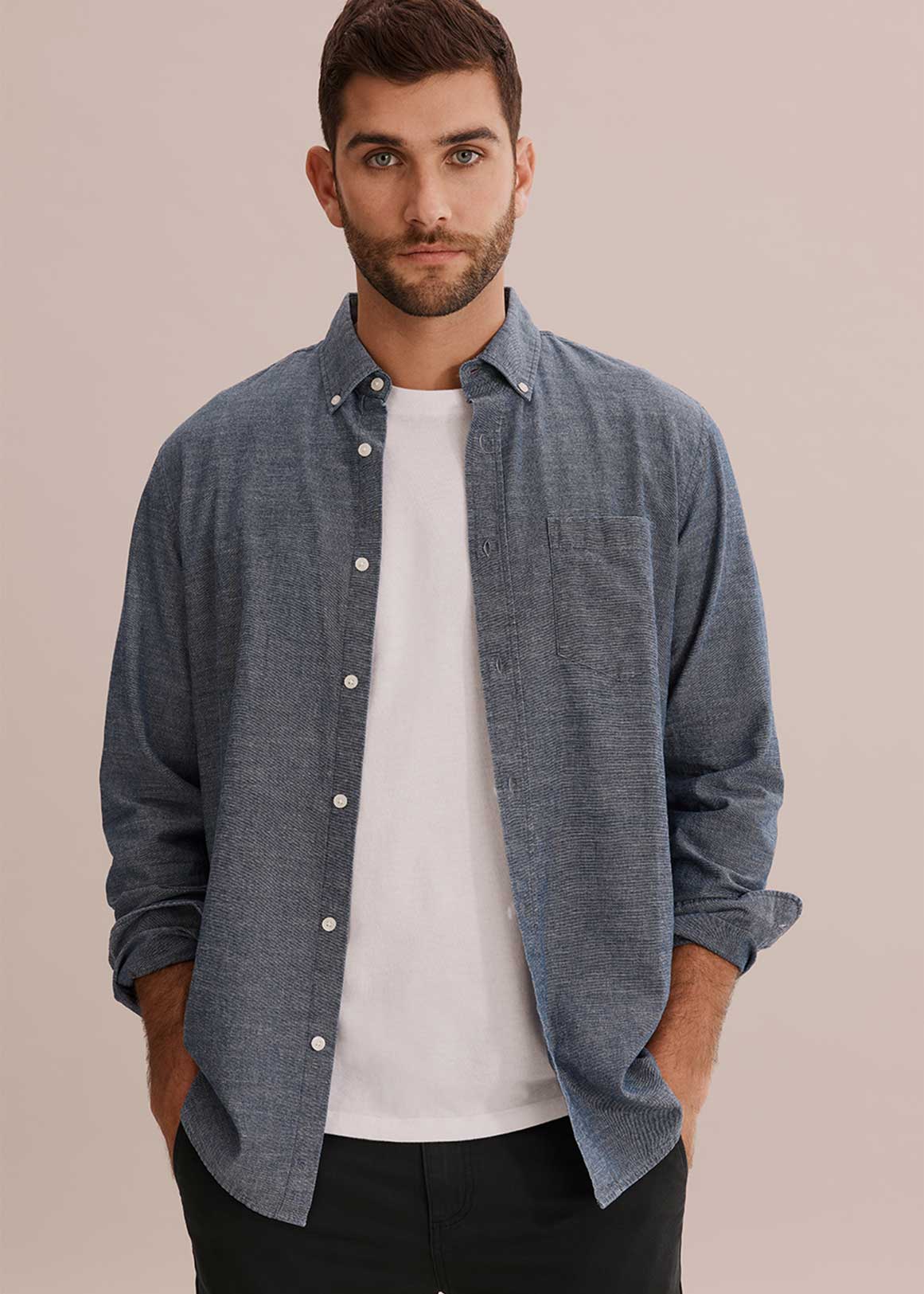 country road linen bomber jacket