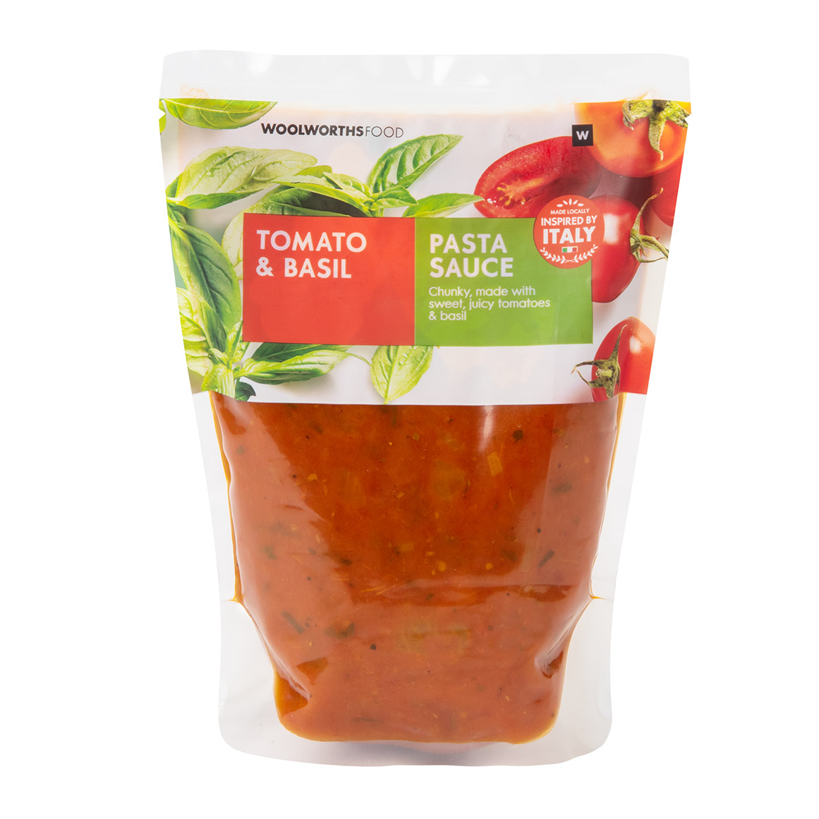 Tomato and Basil Pasta Sauce 600 g Woolworths .za