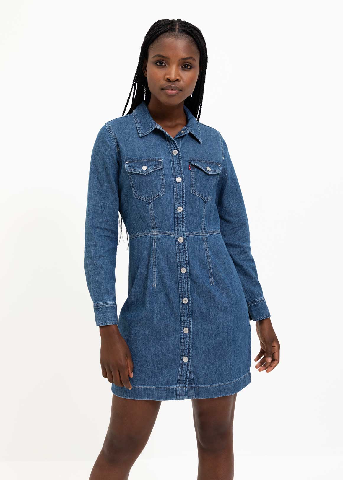 Ellie Denim Dress 