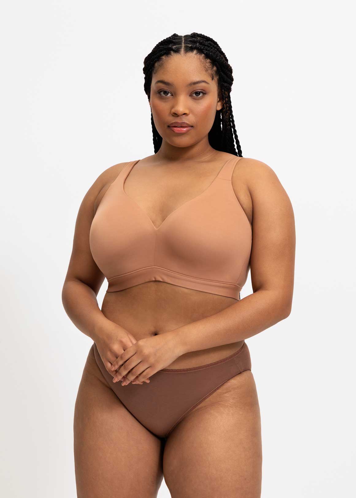 DD+ Padded Non-wire Bra