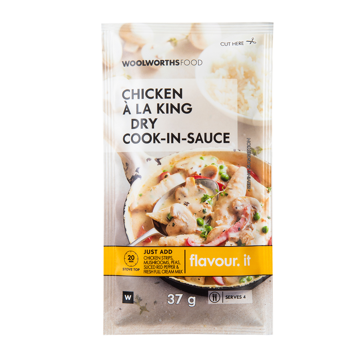 Chicken À La King Dry Cook In Sauce 37 g | Woolworths.co.za