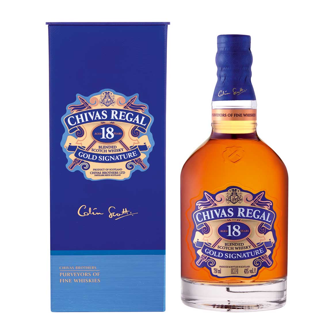 Chivas Regal 18 Year Old Blended Scotch Whisky 750 ml