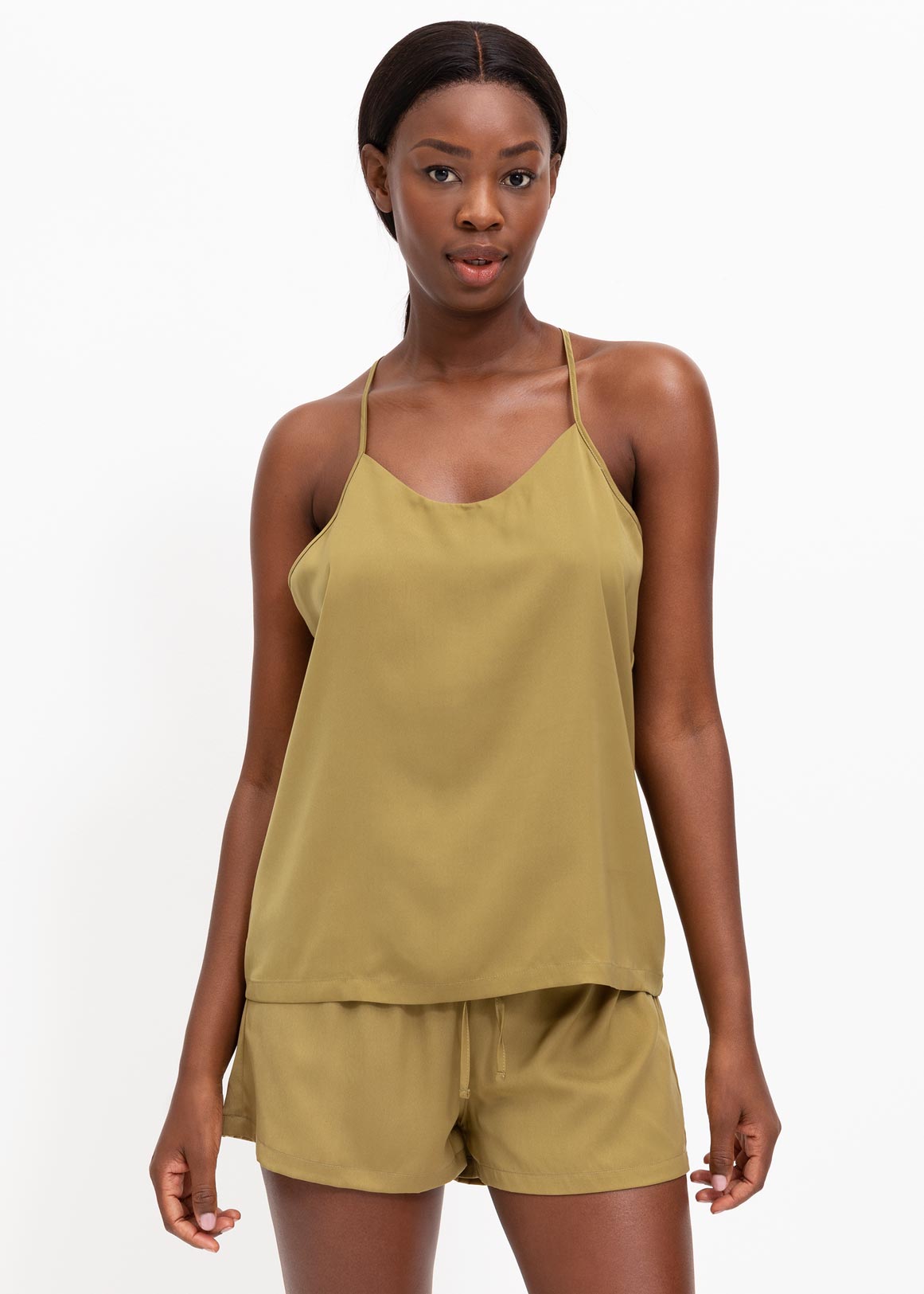Lace Back Satin Camisole | Woolworths.co.za