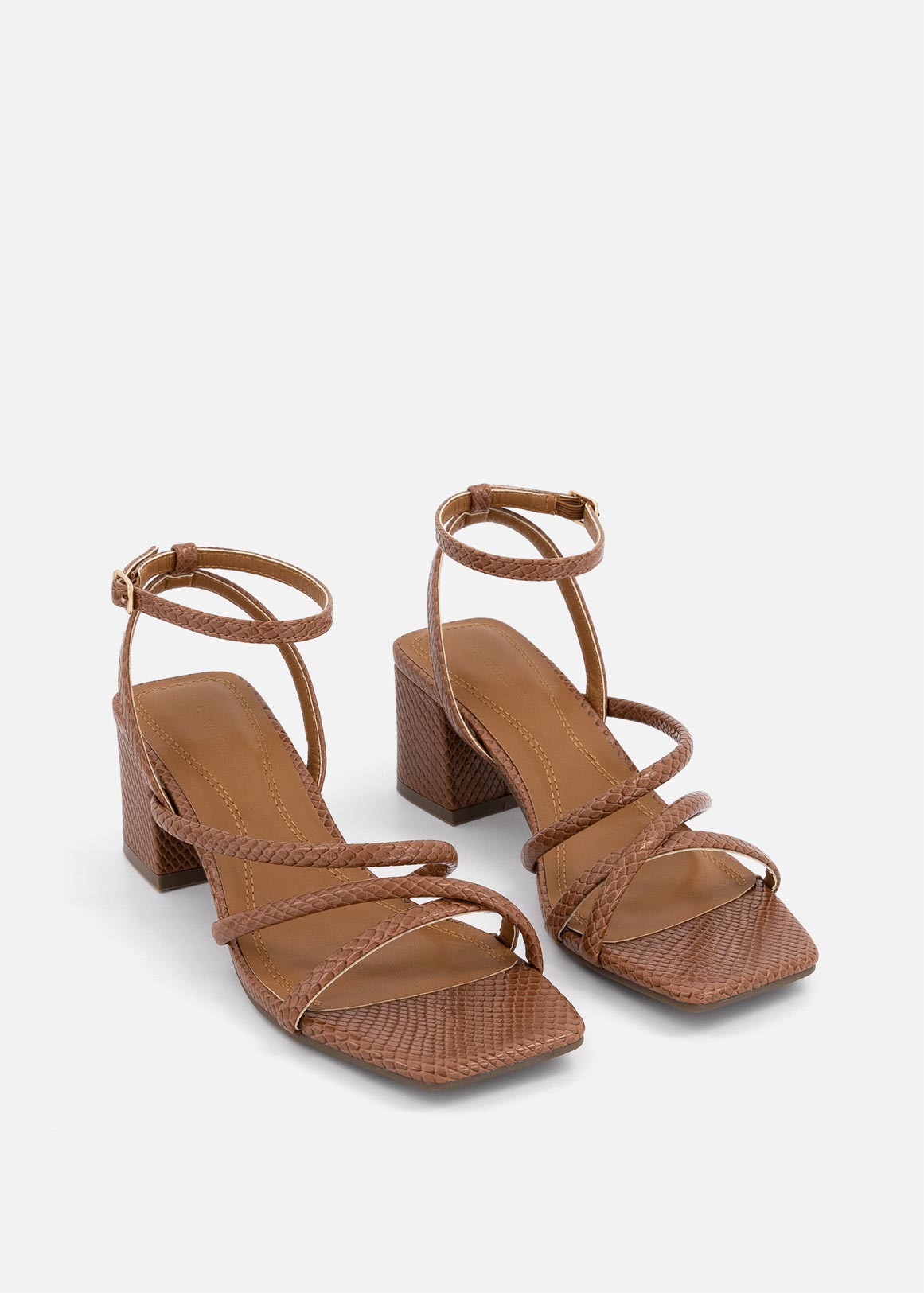 Strappy Block Heel Sandals | Woolworths.co.za