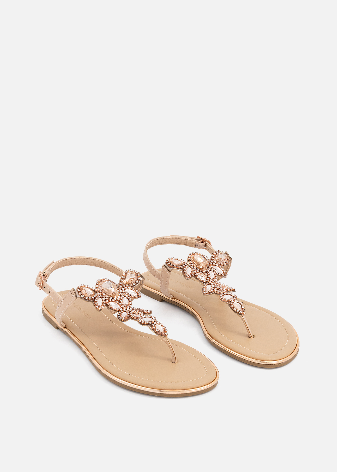 Flower Diamante Slingback Sandals | Woolworths.co.za