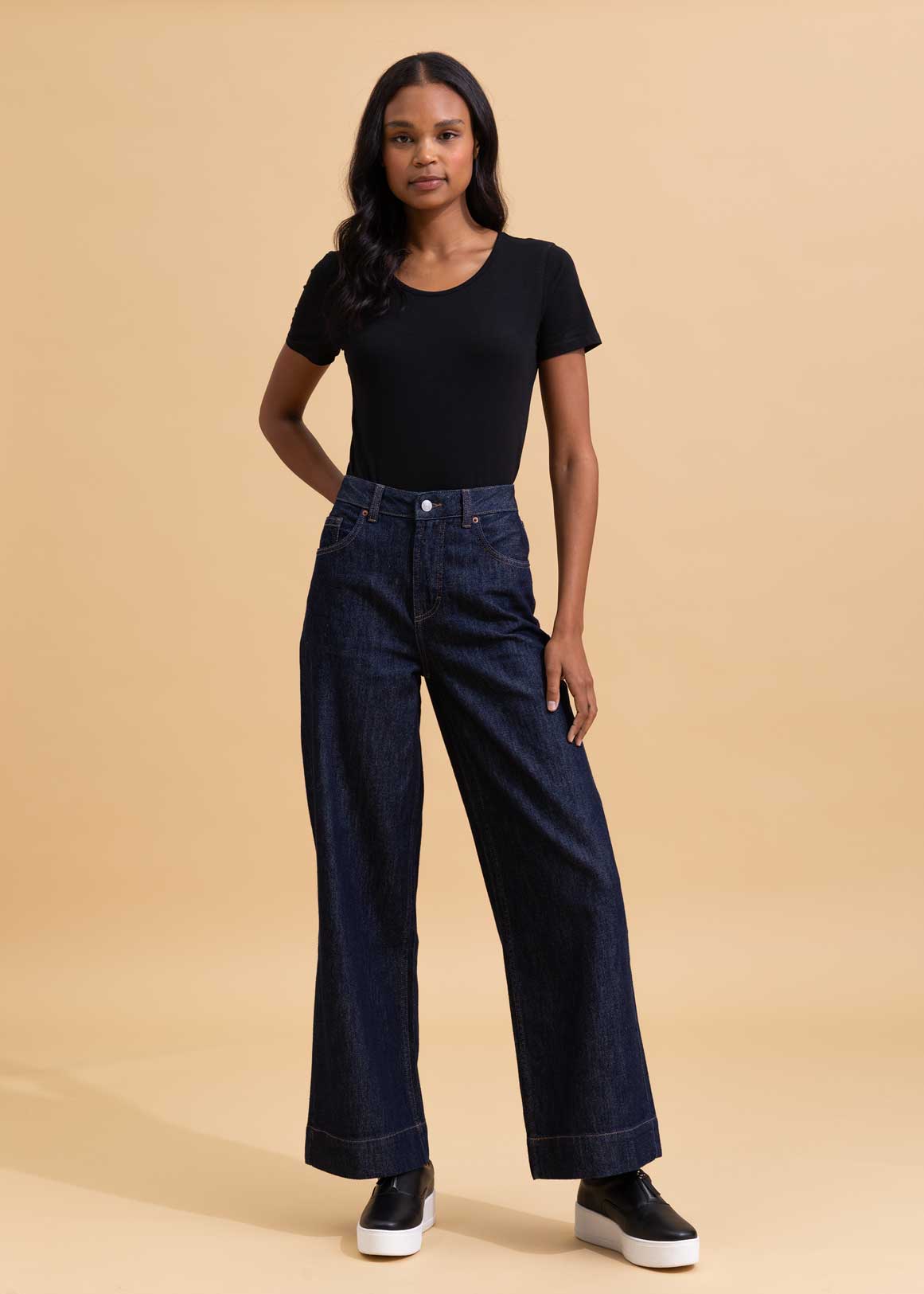 Ultra High Rise Wide Leg Jeans | Woolworths.co.za