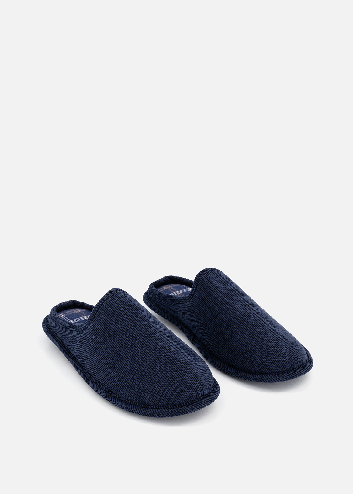 Textured Mule Slippers |