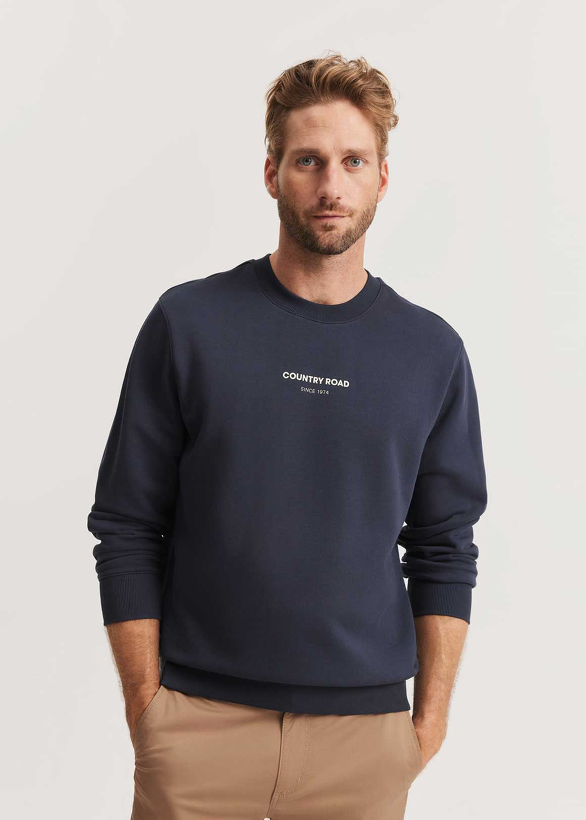 Australian Cotton Modern Logo Sweat