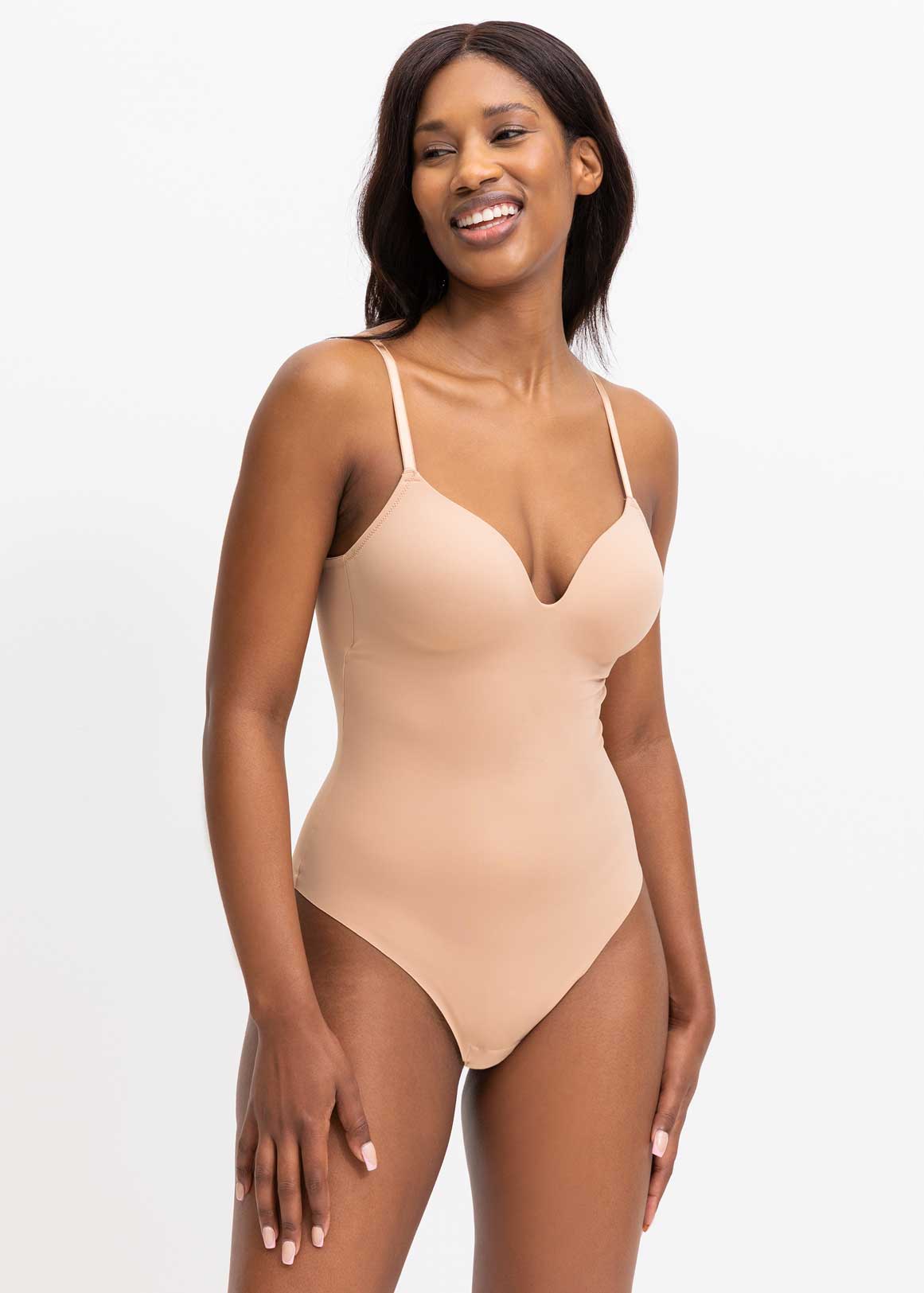 Magic Padded Medium Control G-string Bodysuit