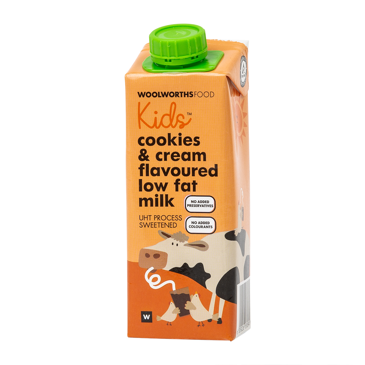 Kids™ Cookies and Cream Flavoured Low Fat Milk 250 ml | Woolworths