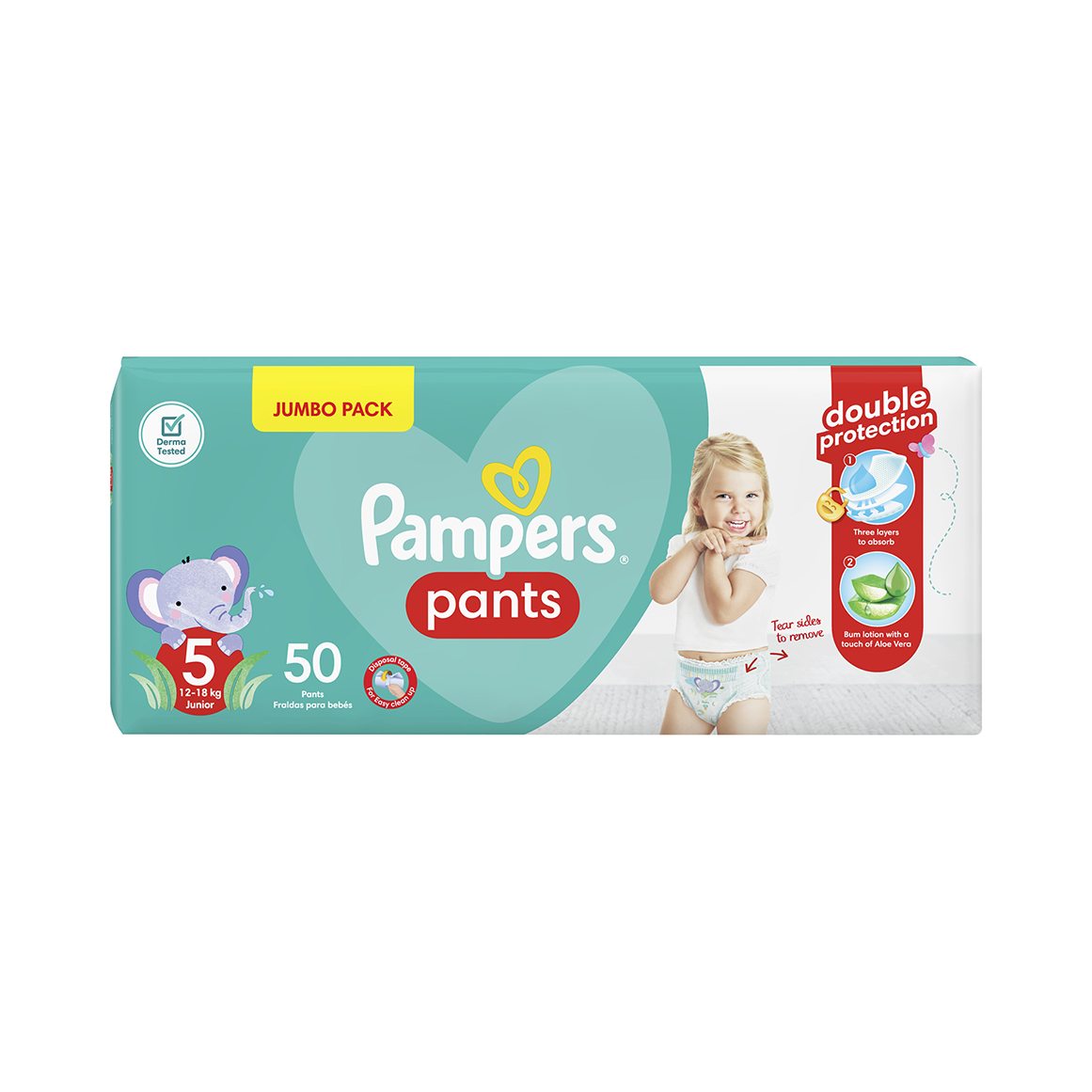 Pampers Pants No.5 Junior (12 - 18 kg) 50 pk