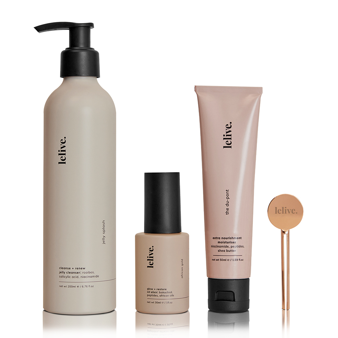 Nourishing | 3-Step Routine | Revitalize, Plump + Restore Set