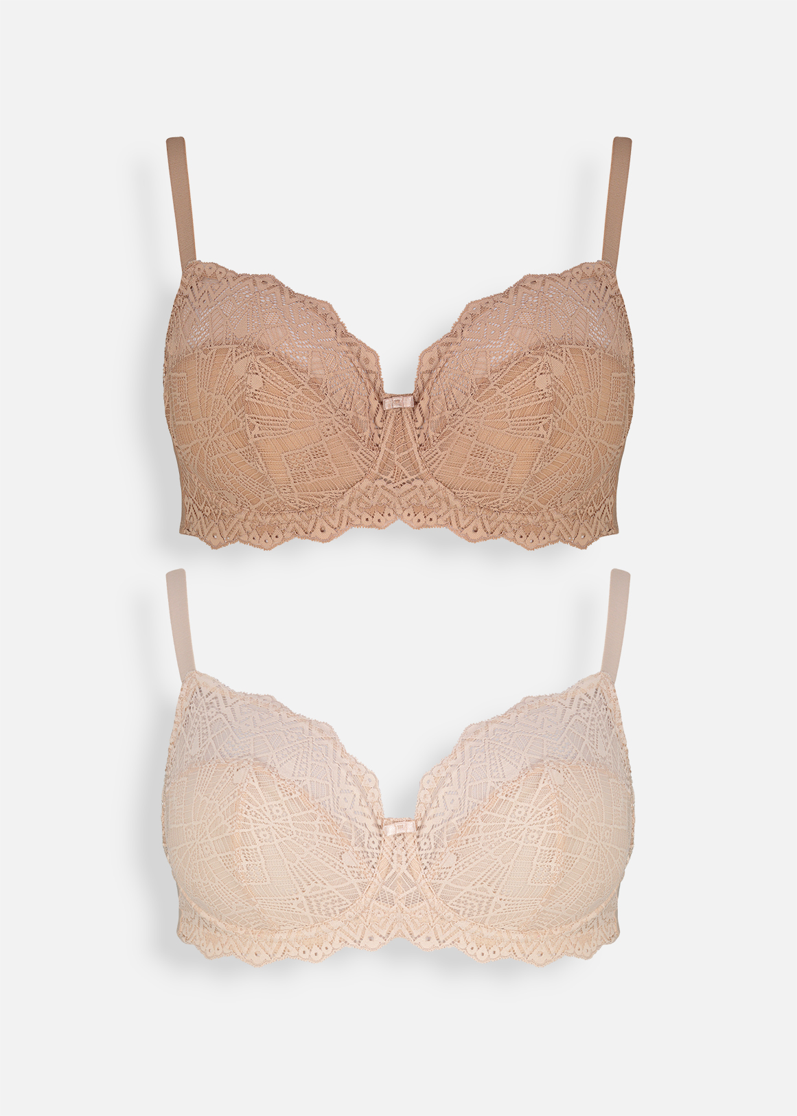 MyRunway  Shop Woolworths Beige Lace Non Padded Dd+ Underwired Minimiser  Bra for Women from