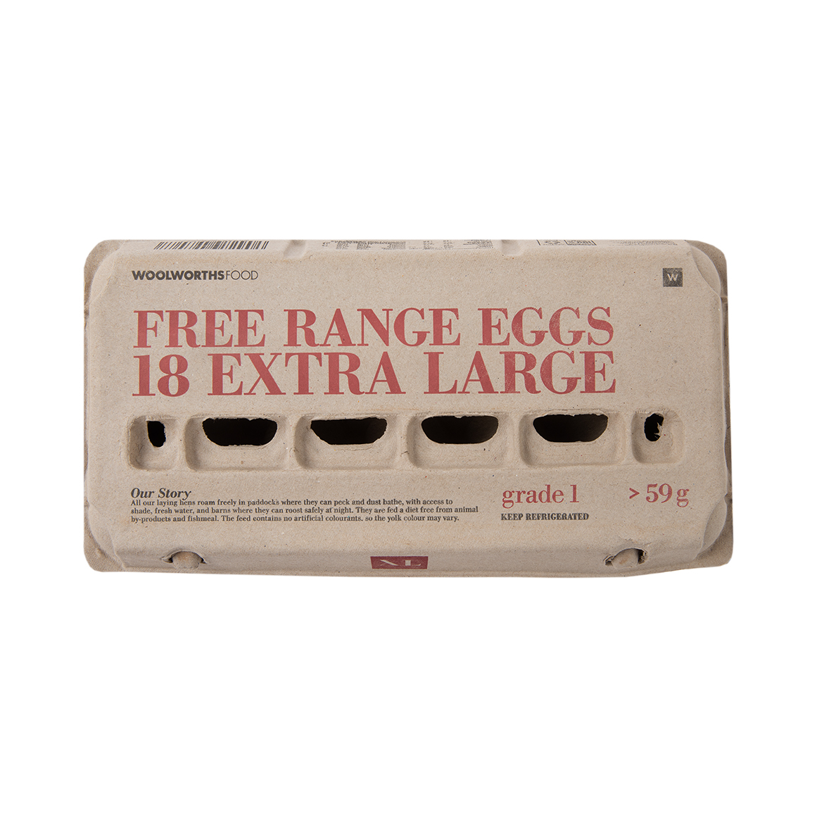 Free Range Extra Large Chilled Eggs 18 pk | Woolworths.co.za