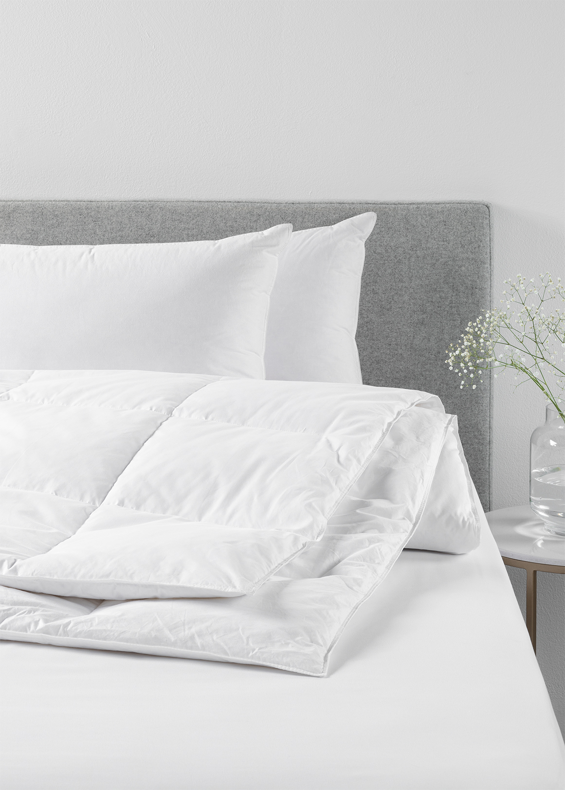 8 Tog Goose Feather Down Duvet Inner White Supking