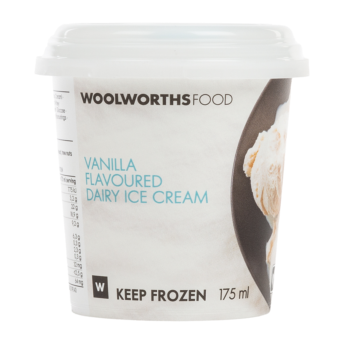 Vanilla Flavoured Dairy Ice Cream 175 ml | Woolworths.co.za