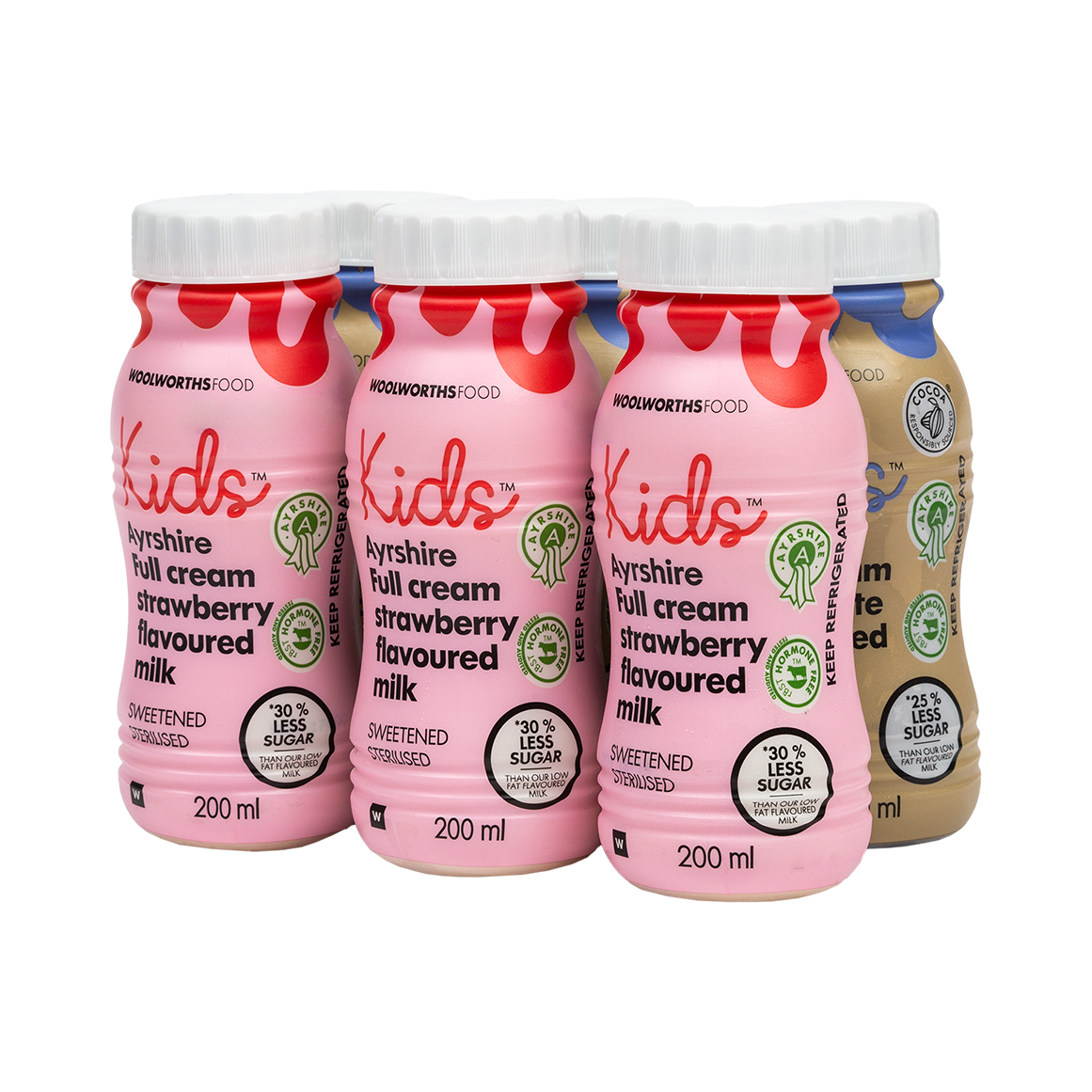 Kids™ Ayrshire Full Cream Flavoured Milk 6 x 200 ml | Woolworths.co.za