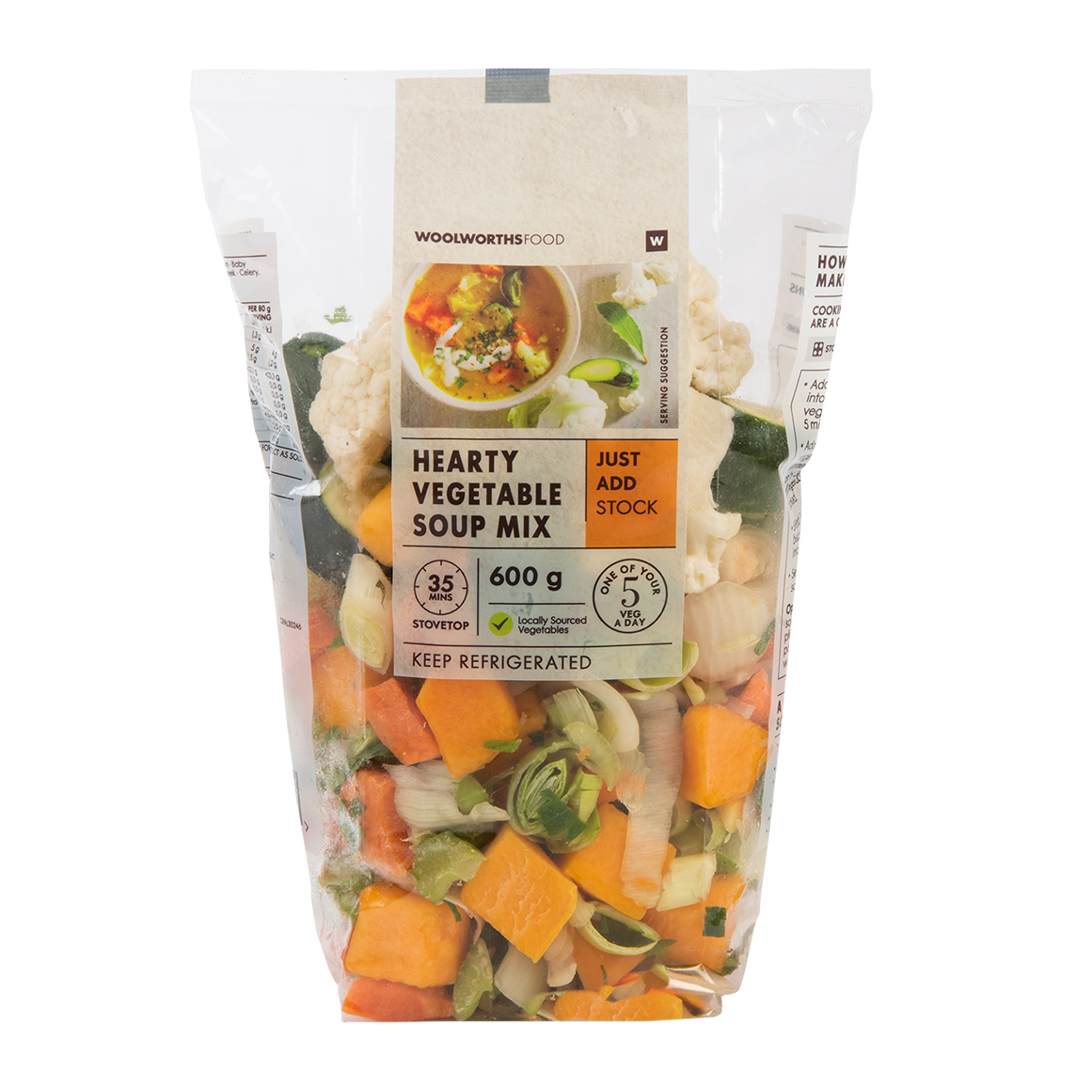 Hearty Vegetable Soup Mix 600 g | Woolworths.co.za