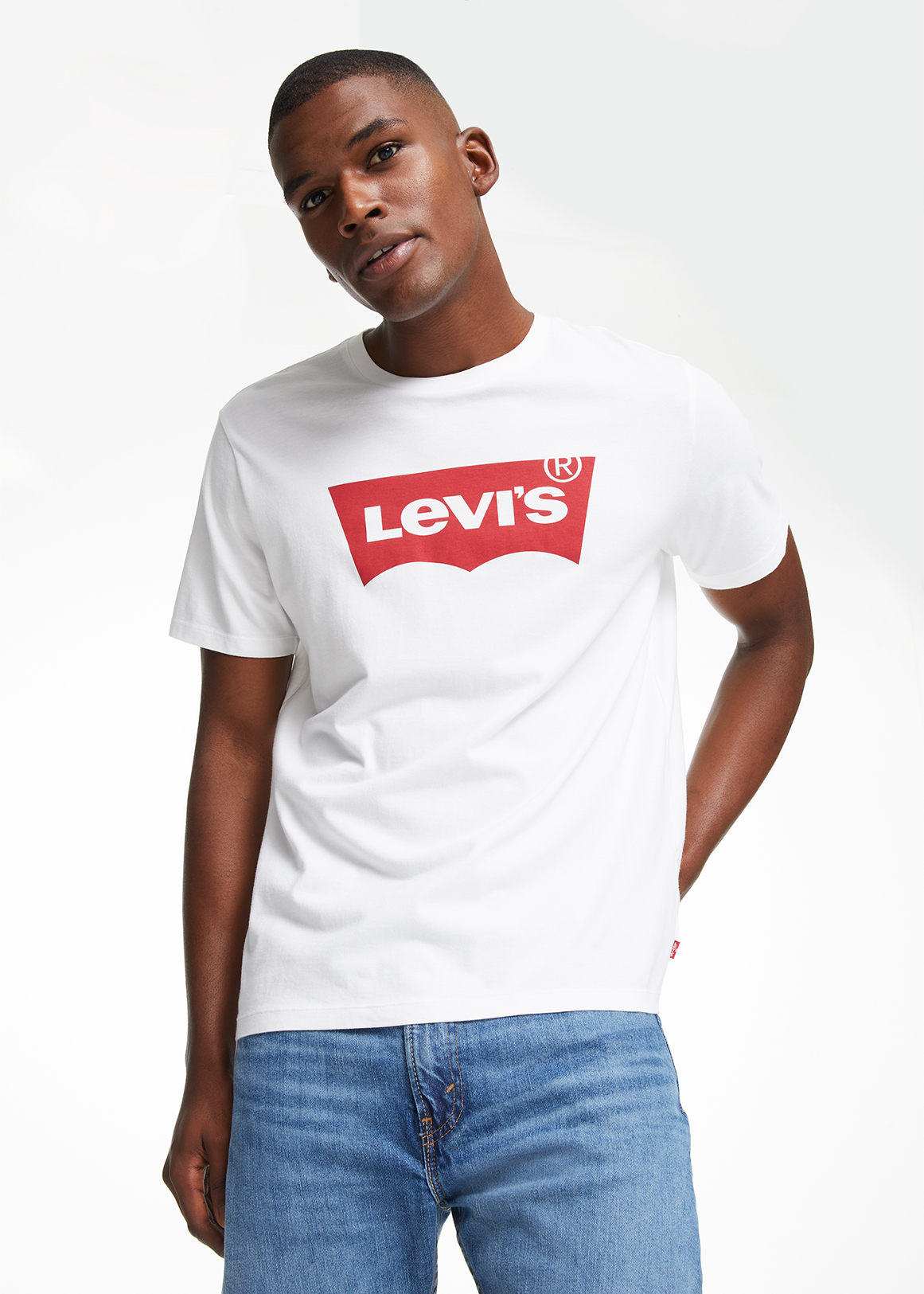 Graphic Set-In Neck T-shirt | Woolworths.co.za
