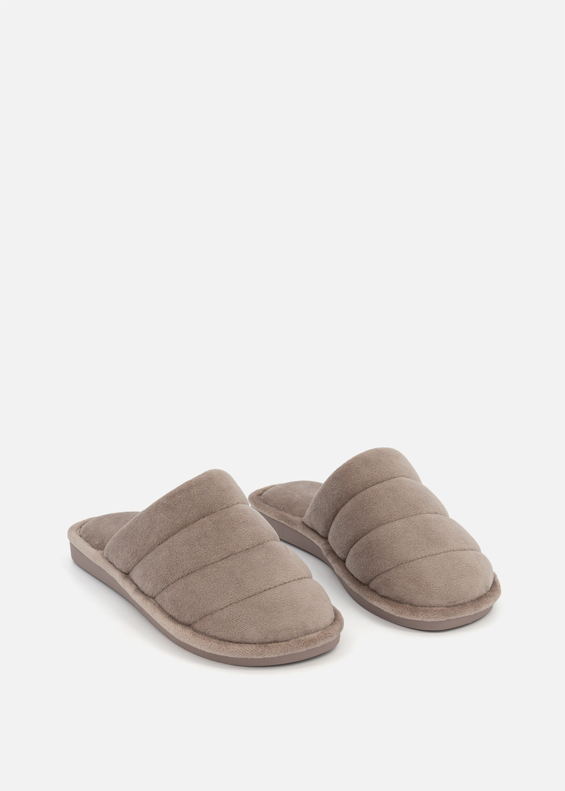 Smart Foam Velour Mule Slippers