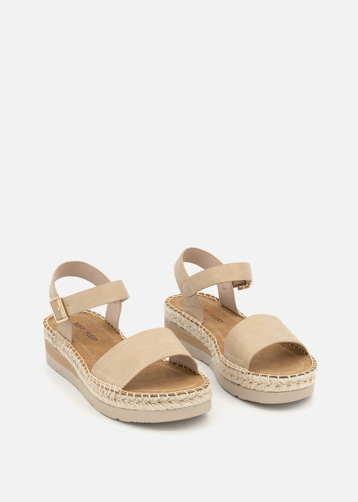 Ankle Strap Wedge Espadrilles