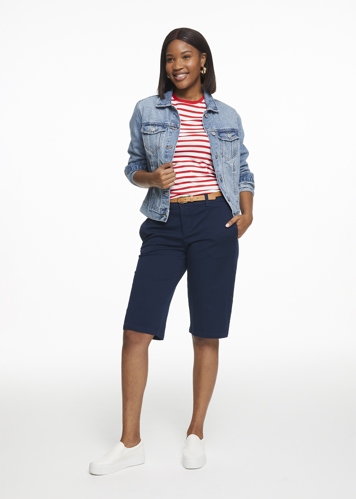 Stretch Twill Chino Bermuda Shorts | Woolworths.co.za