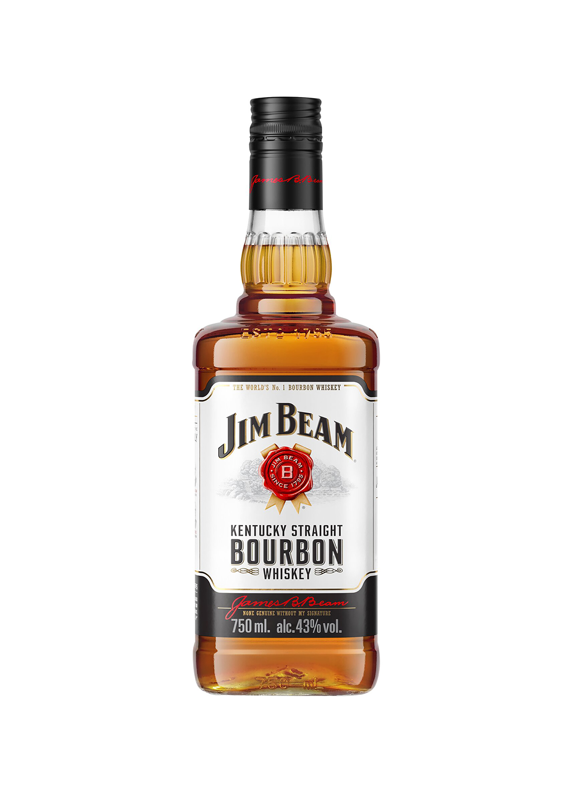 Jim Beam White Label Bourbon Whiskey 750 ml | Woolworths.co.za