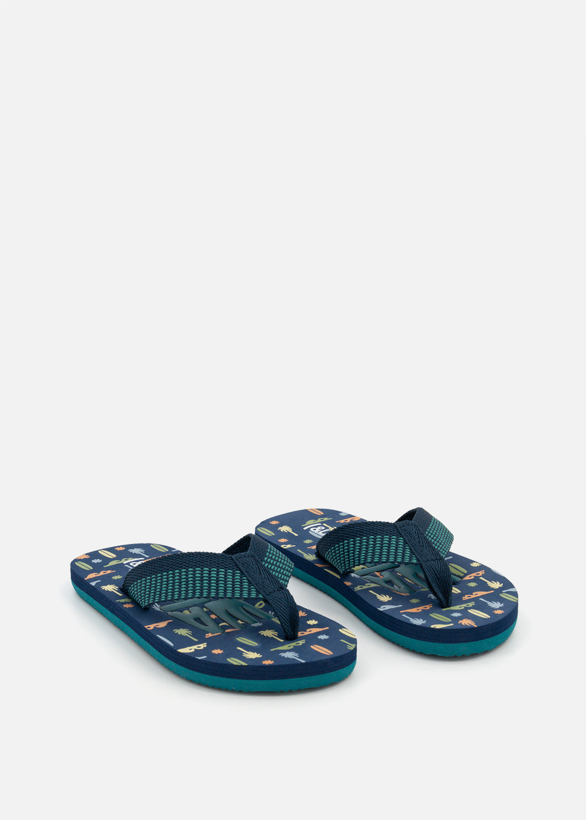 us Braided Flip Flops Size12 6 Older Boy X Black 3