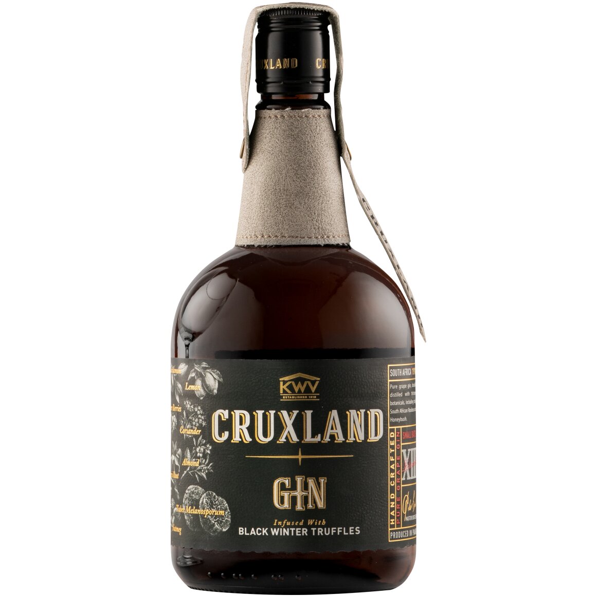 KWV Cruxland London Dry Gin Infused with Black Winter Truffles 750