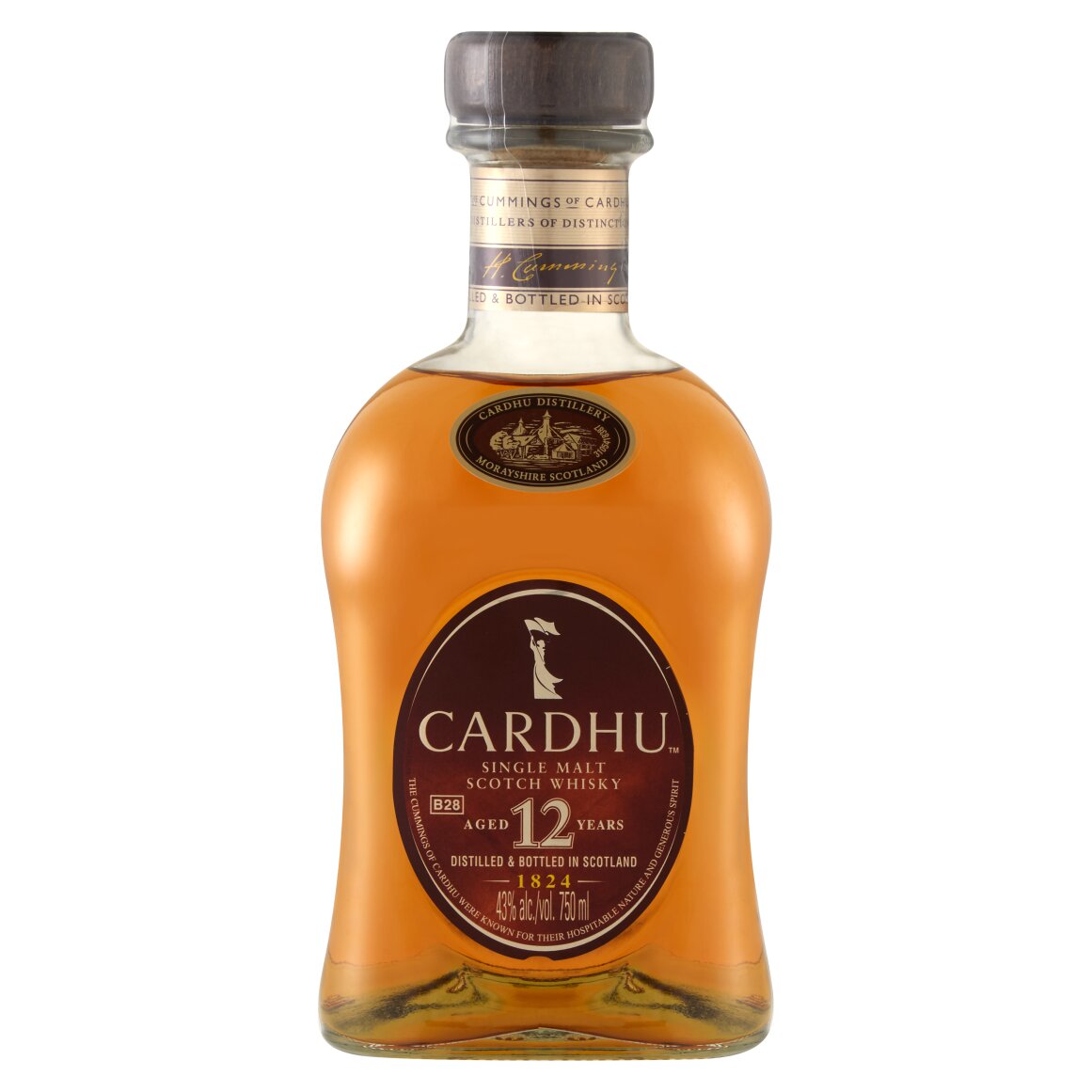 Cardhu 12 Year Old Single Malt Scotch Whisky 750 ml | Woolworths.co.za