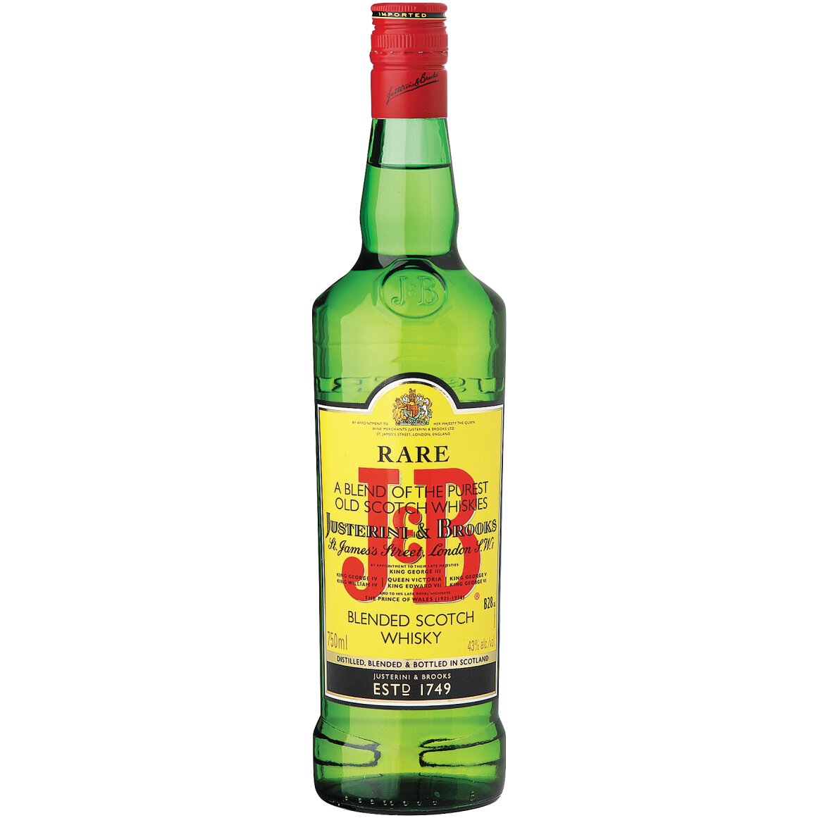 J&B Rare Blended Scotch Whisky 750 ml | Woolworths.co.za