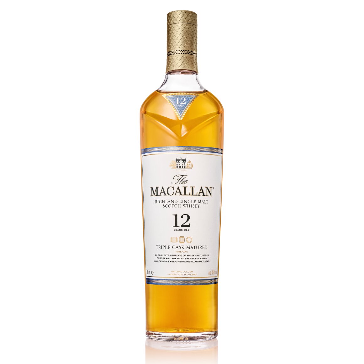The Macallan Triple Cask Matured 12 Year Old Single Malt Scotch