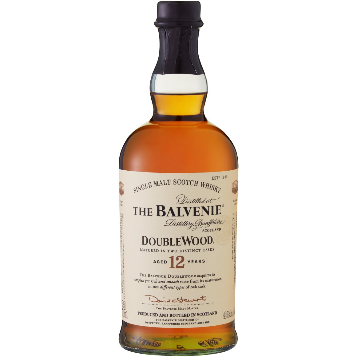 The Balvenie 12 Year Old Doublewood Scotch Whisky 750 ml