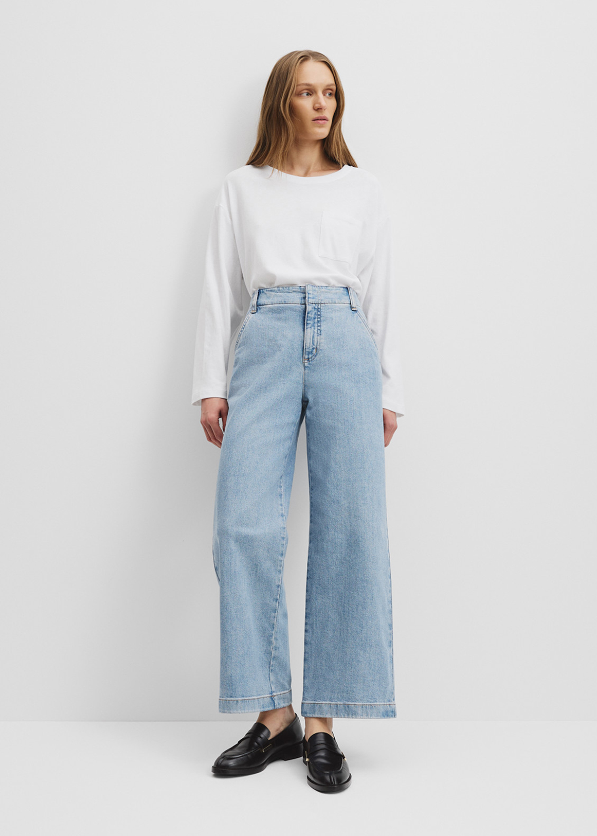 High Rise Wide Jean | Woolworths.co.za