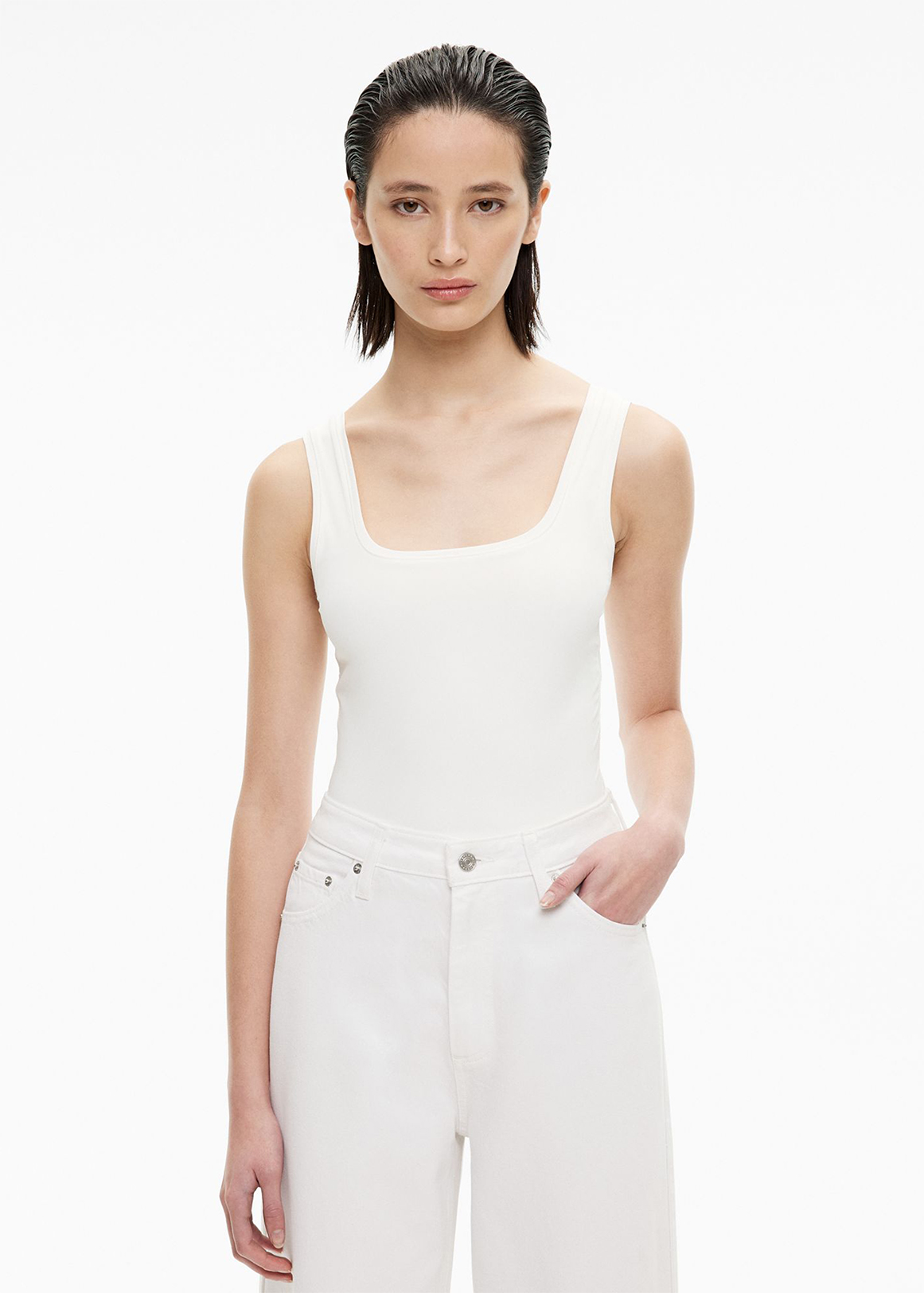 L'Appartement Botanical Tank Top ホワイト Essentials Tank | Woolworths.co.za