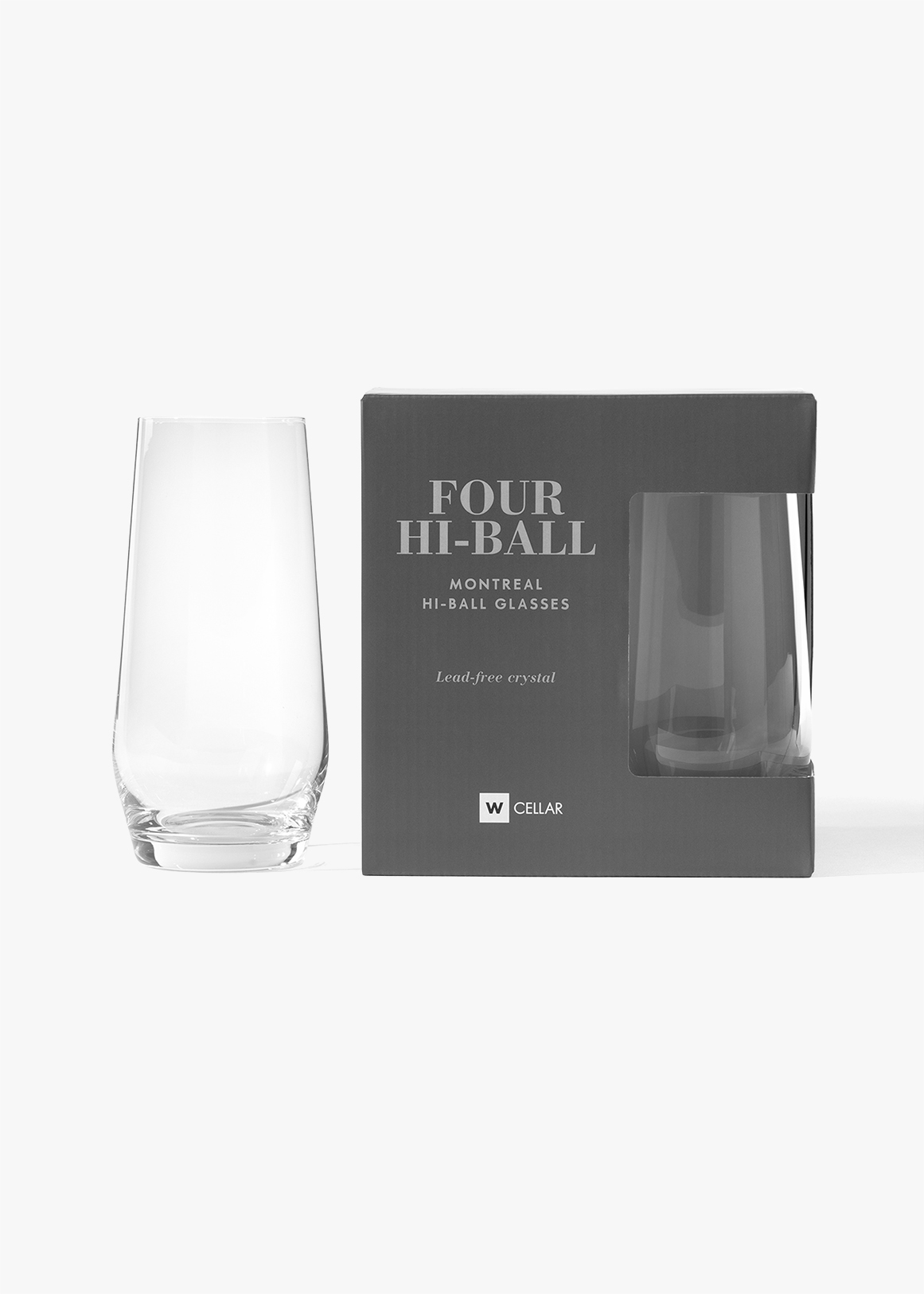 Montreal Lead Free Hi-Ball Glass 4 Pack | Woolworths.co.za
