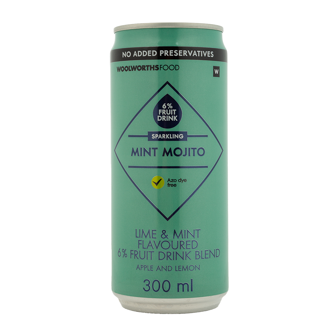 Sparkling Mint Mojito Fruit Drink Can 300 ml | Woolworths.co.za