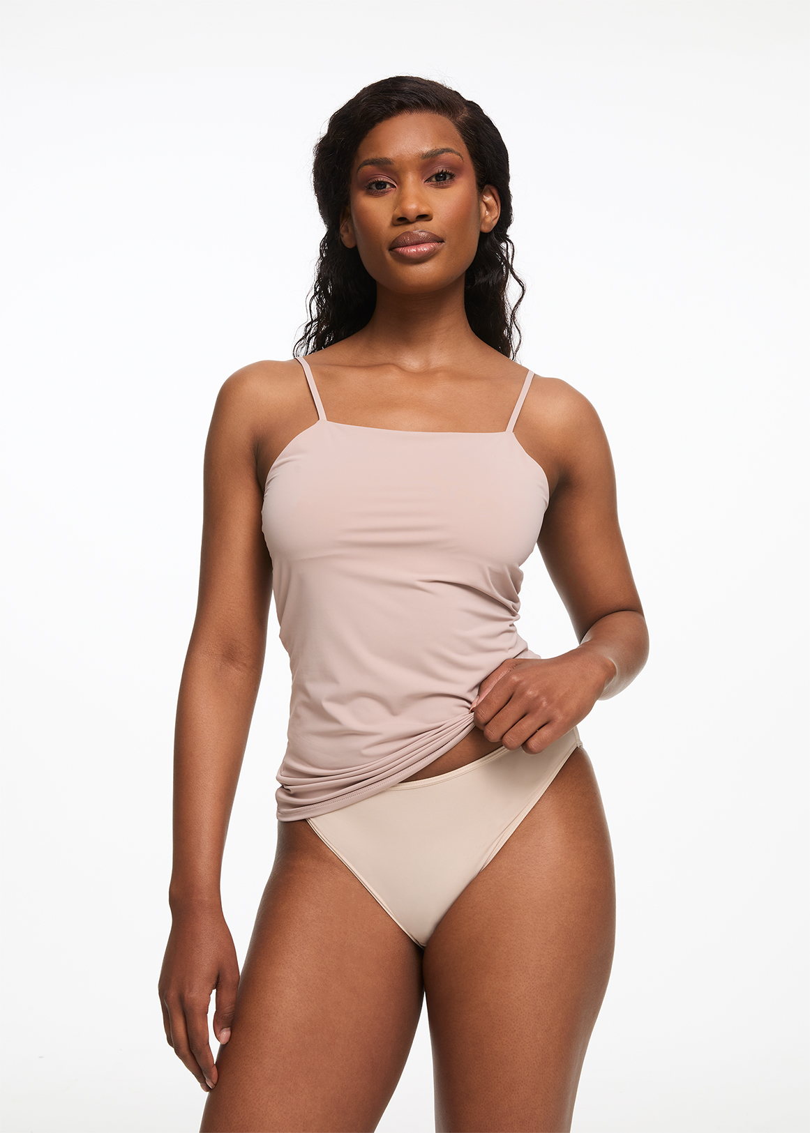 トップス TORNADO MART FEMME velour camisole Burgundy Velvet & Lace Trim Camisole (3253797) | Truworths