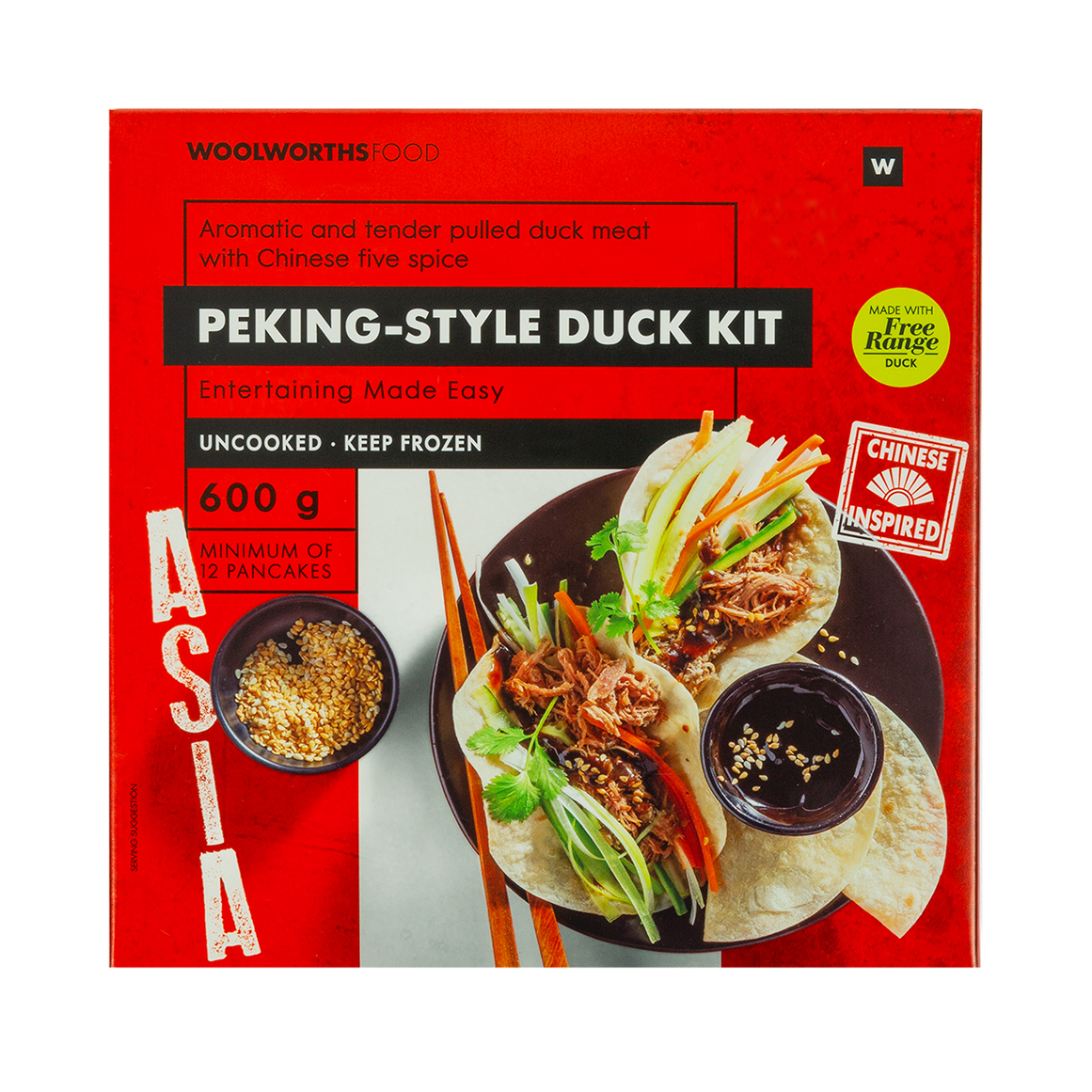 Frozen Peking Style Duck Kit 600 g