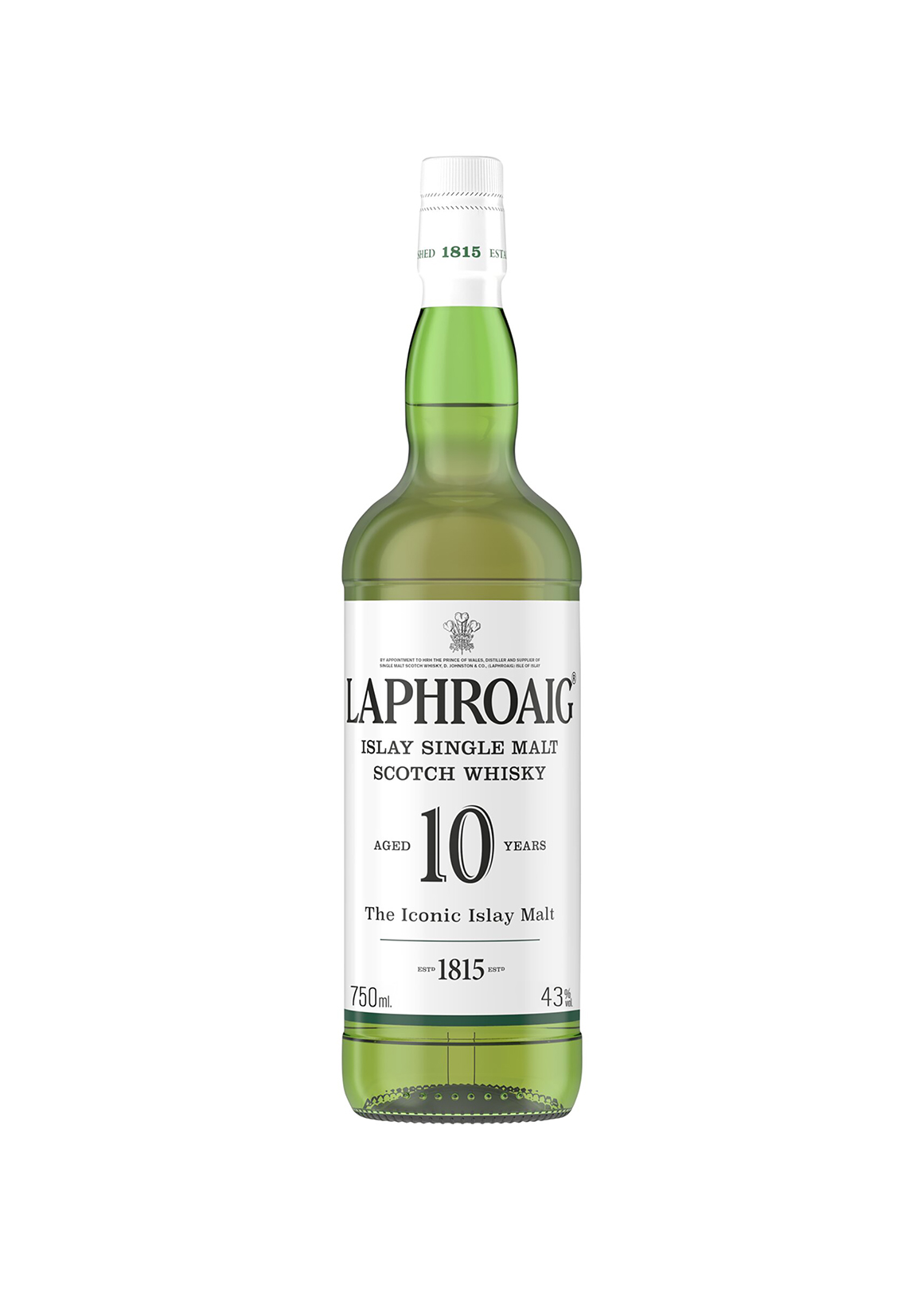 Laphroaig 10 Year Old Single Malt Scotch Whisky 750 ml