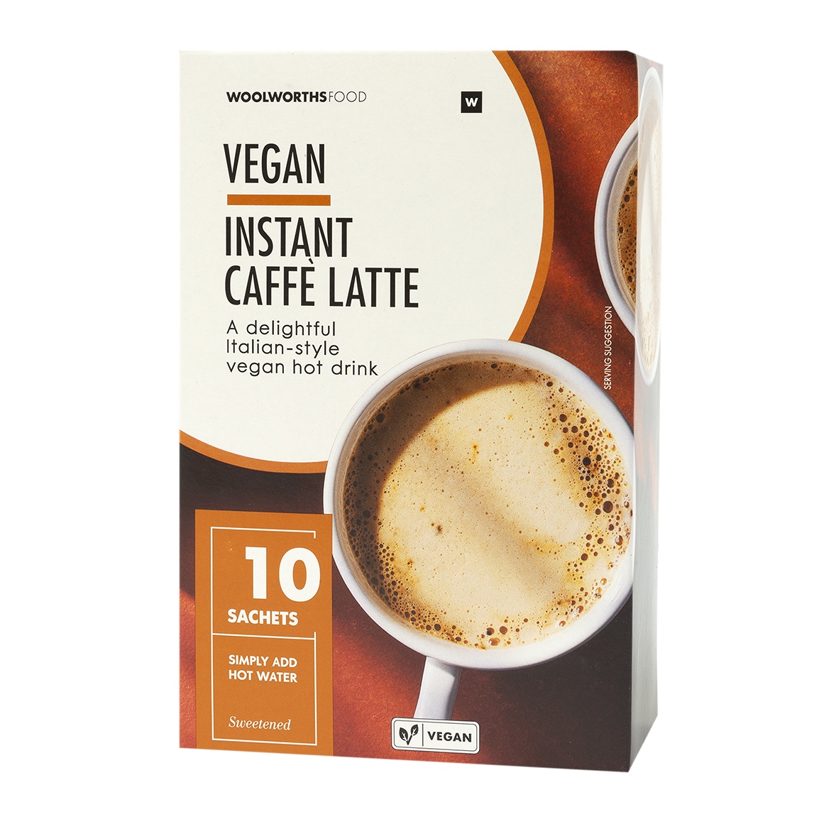 Vegan Instant Caffé Latte 10 x 18 g | Woolworths.co.za