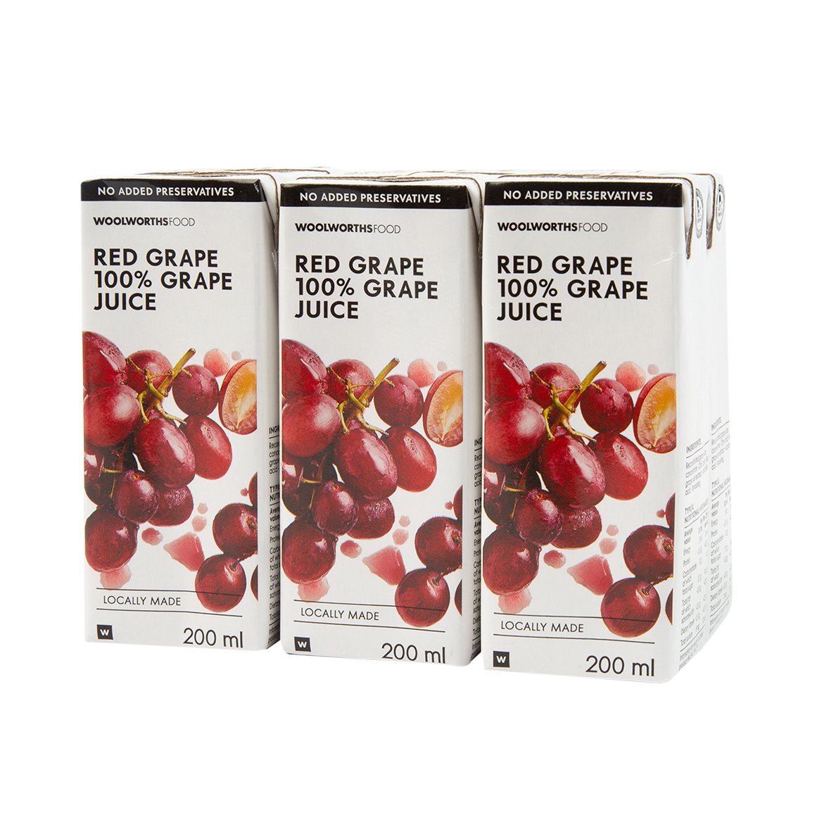 100 Redgrape Juice 6 X 200Ml