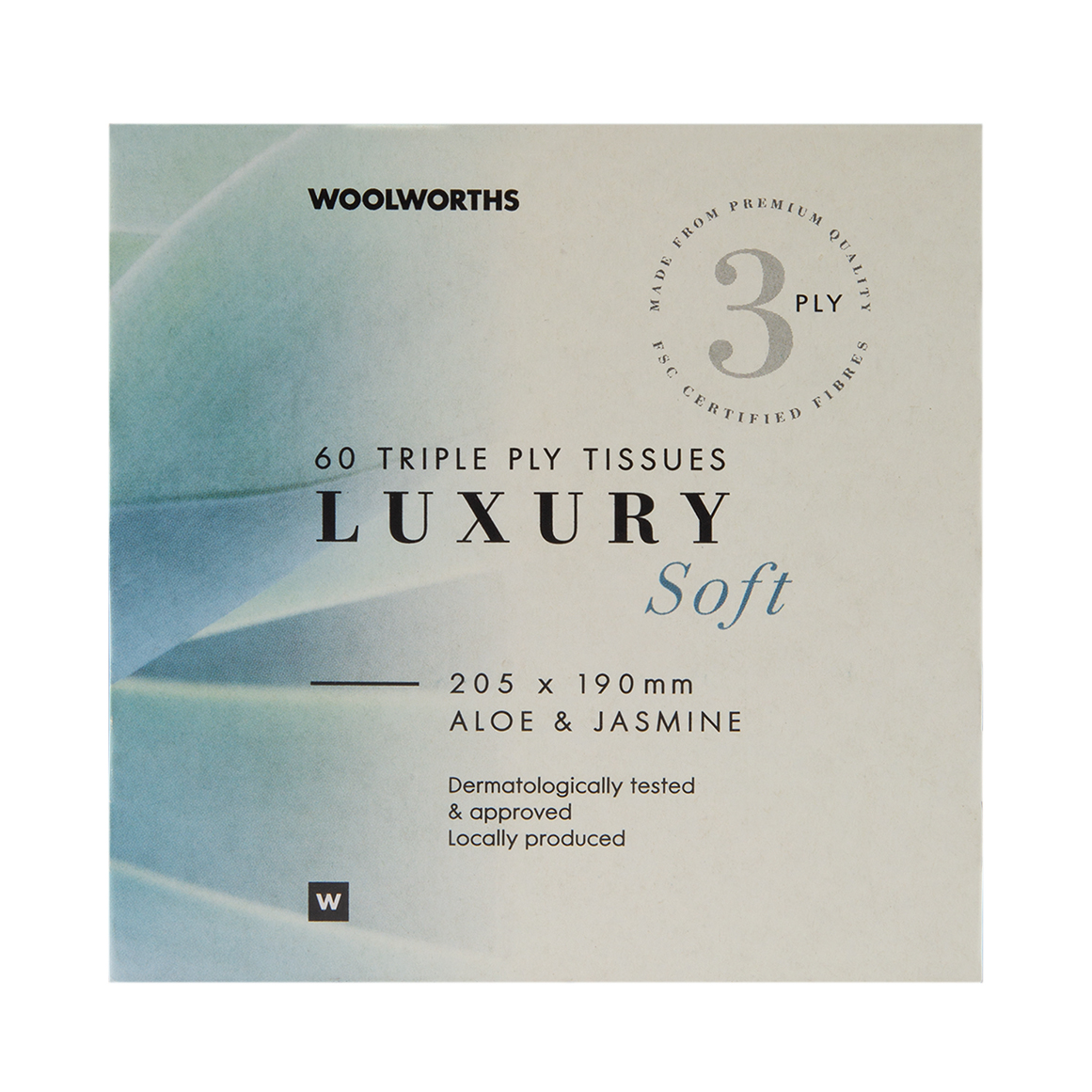 Aloe and Jasmine Infused White Luxury Soft Triple Ply Tissues 60