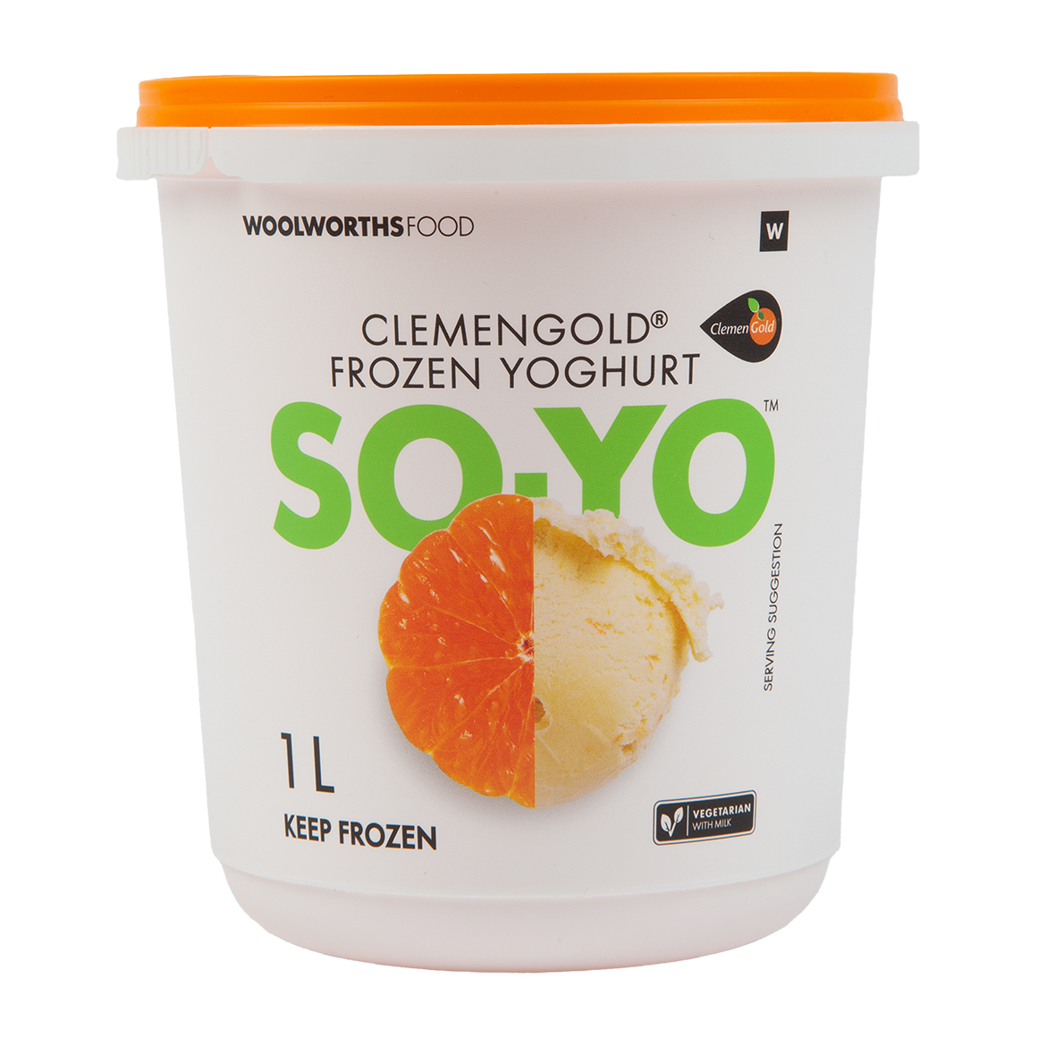 Woolongz 　五枚まとめ売り SO.YO™ ClemenGold® Flavoured Frozen Yoghurt 1 L | Woolworths.co.za