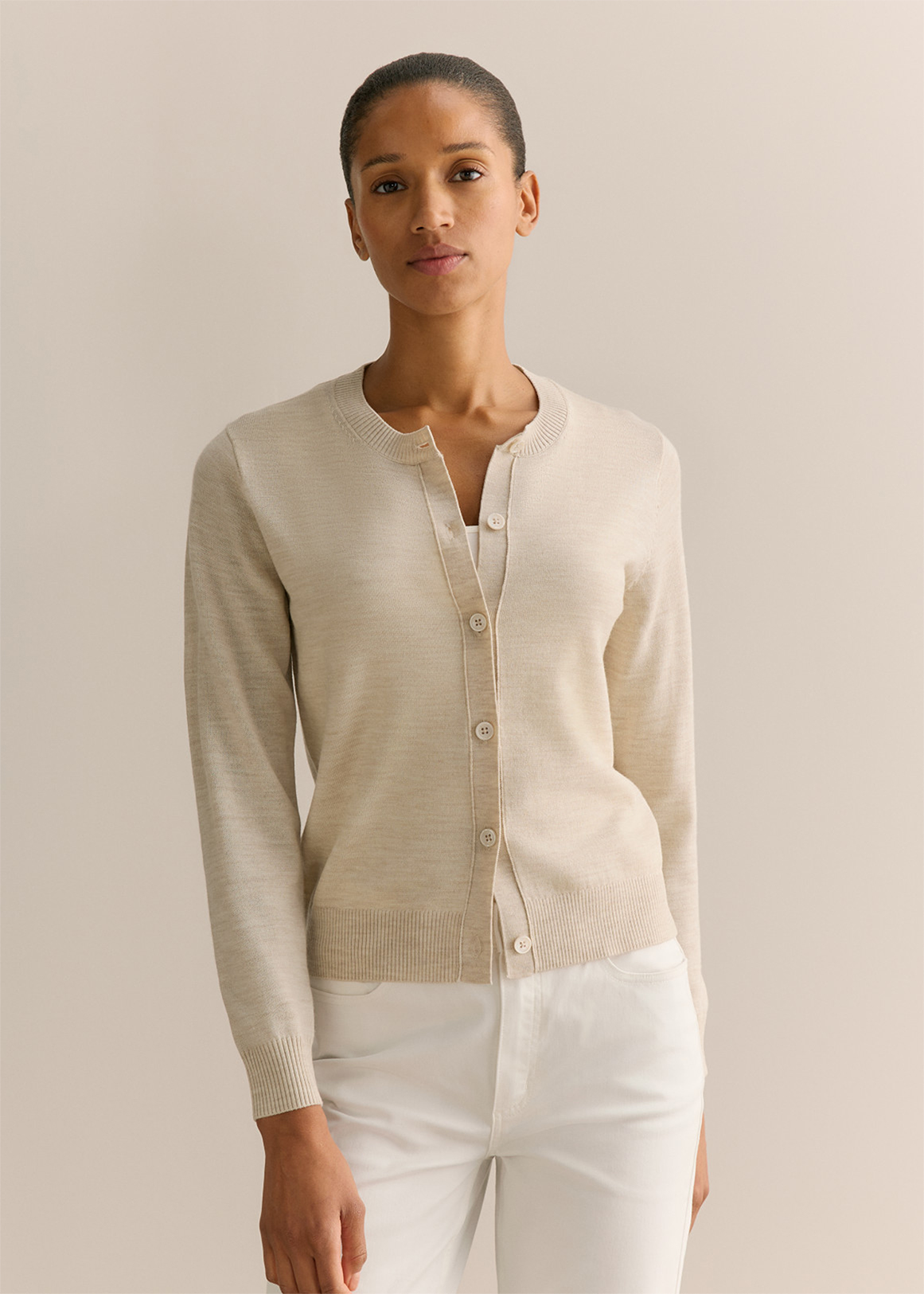 Trenery Merinos Classic Cardigan Men's Knitwear Trenery