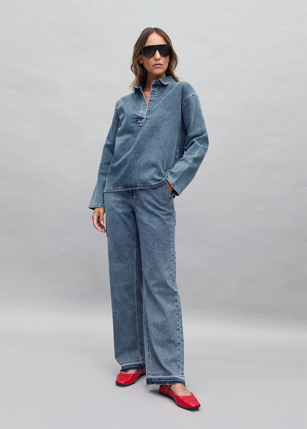 Relaxed Super Soft Denim Shirt | Woolworths.co.za