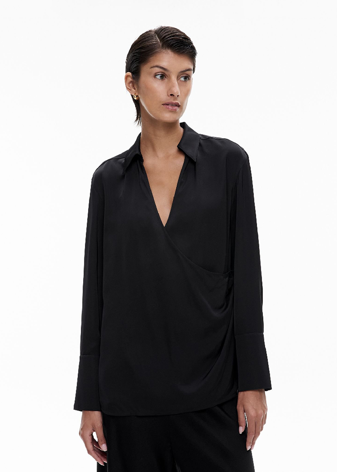 Drape Wrap Shirt | Woolworths.co.za