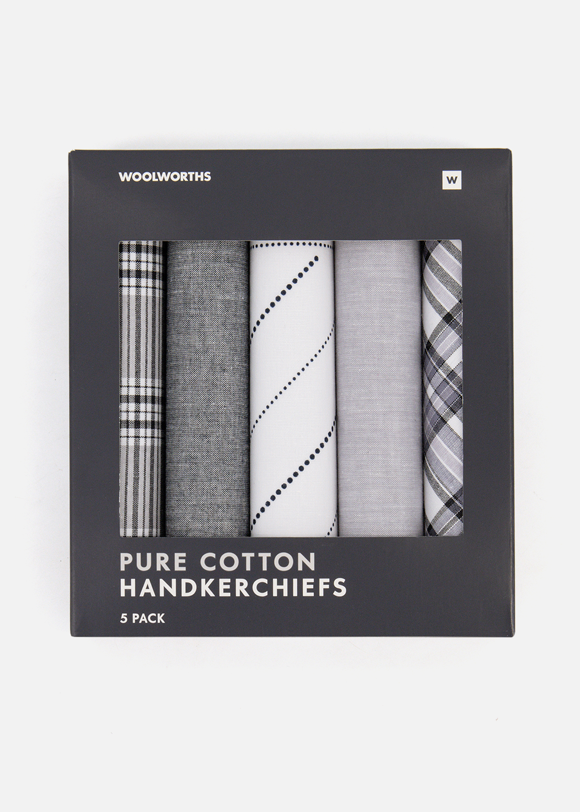 Assorted Cotton Handkerchiefs 5 Pack | Woolworths.co.za