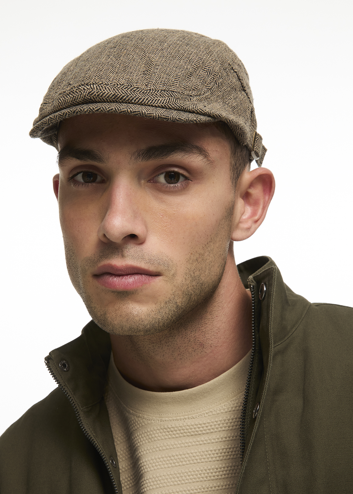 Herringbone Flat Cap | Woolworths.co.za