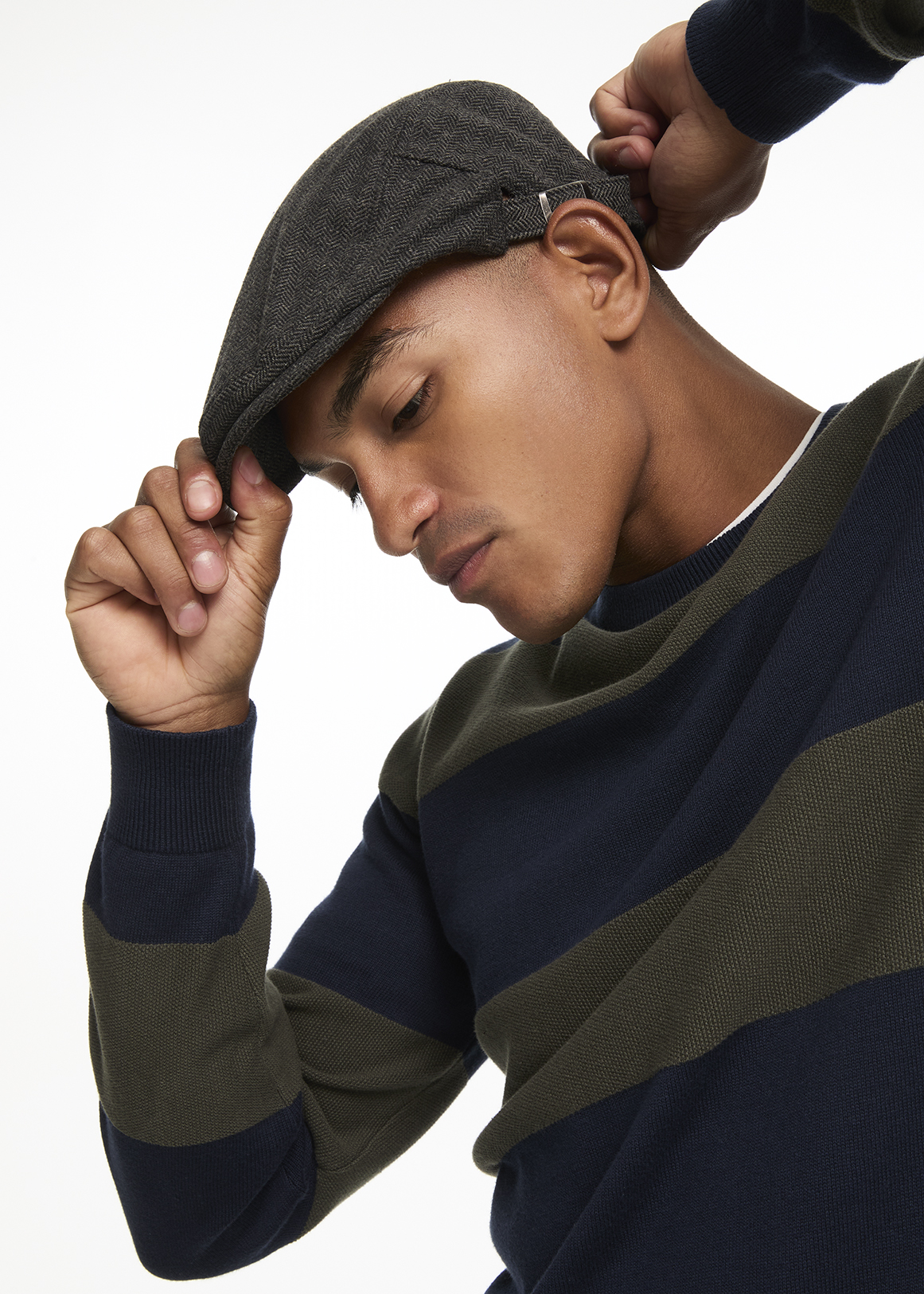 Herringbone Flat Cap | Woolworths.co.za
